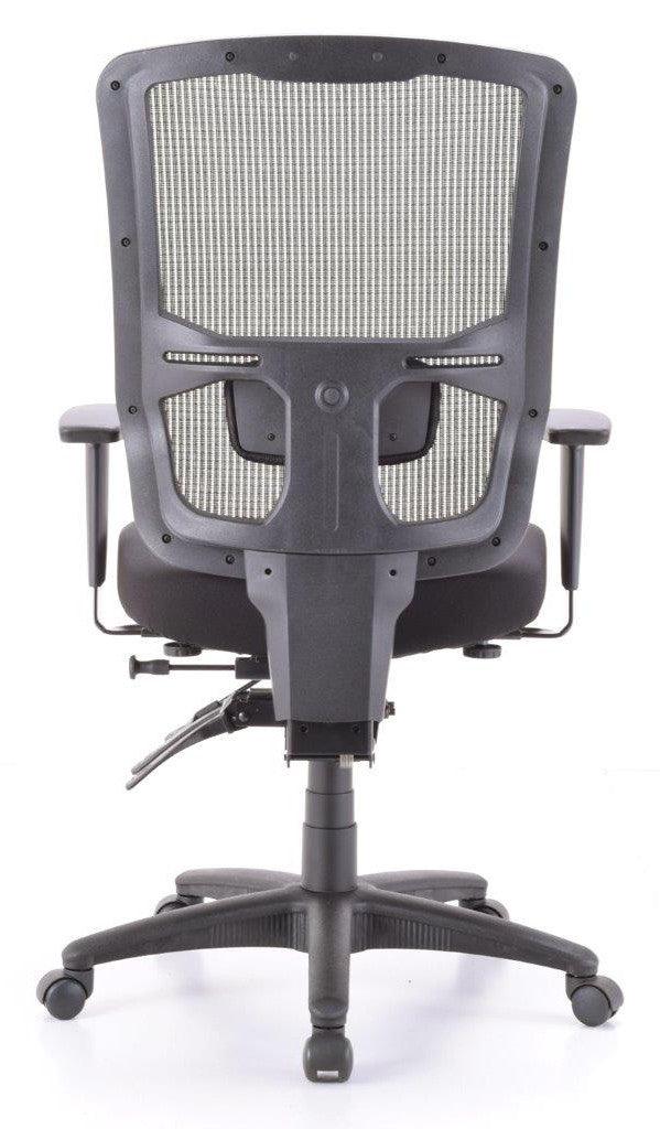 26.4" x 24.8" x 41.7" Black Mesh Fabric Chair - AFS