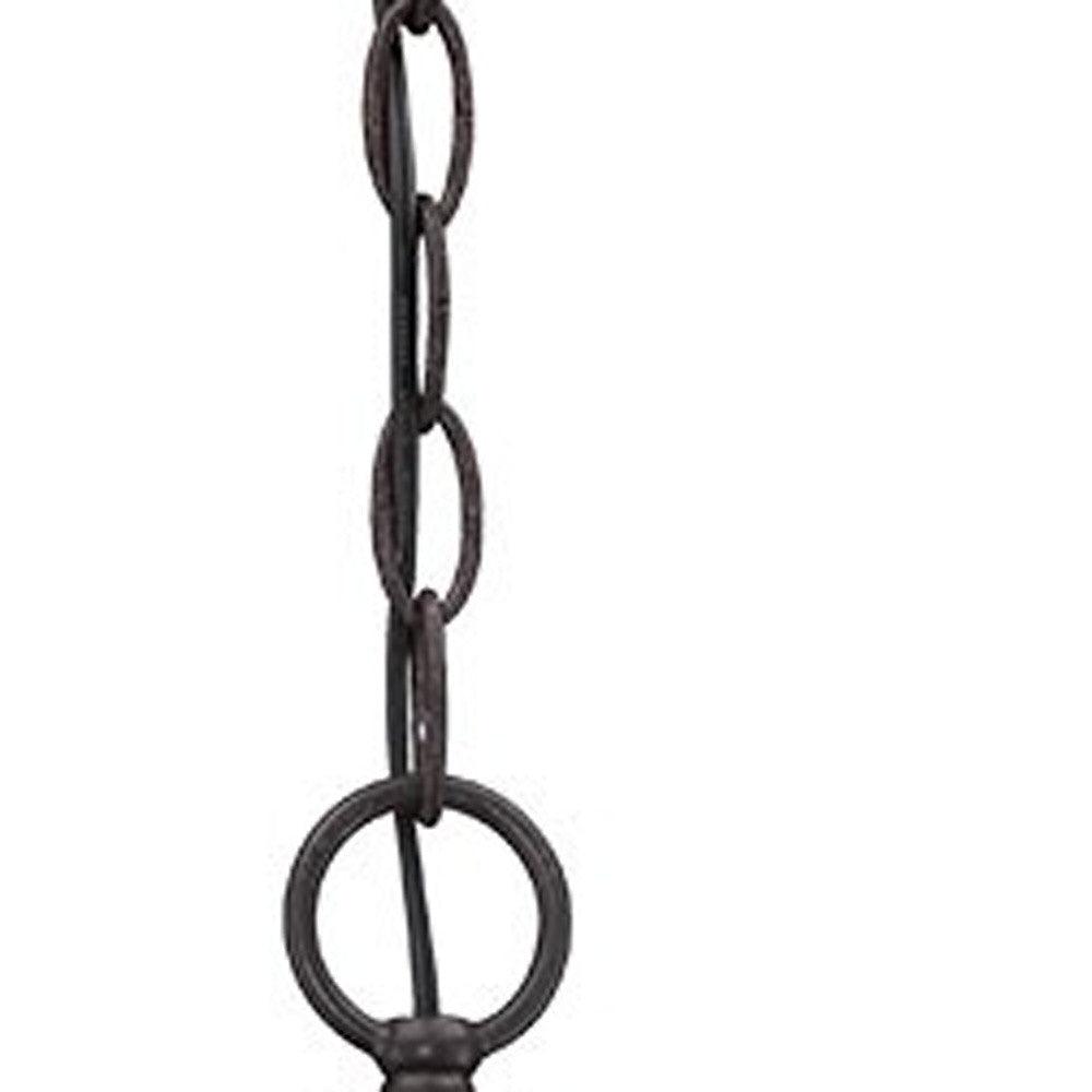Black Cast Aluminum Hanging Pendant Light - AFS