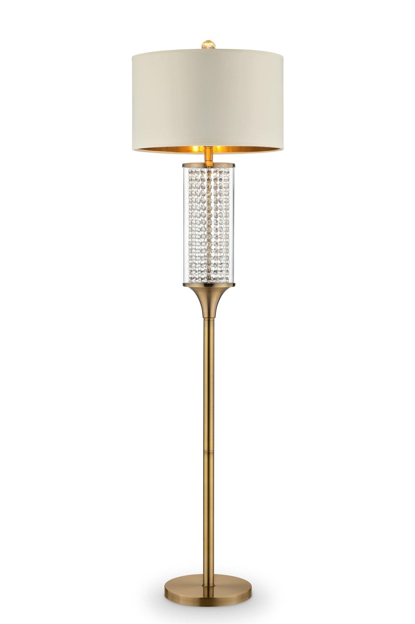 Gold Crystal Floor Lamp - AFS