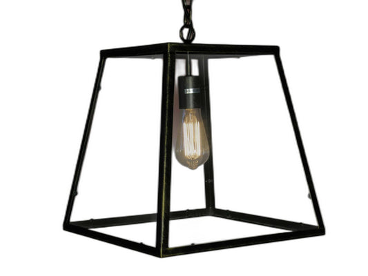 Lucy 1-light Black Edison Lamp with Bulb - AFS