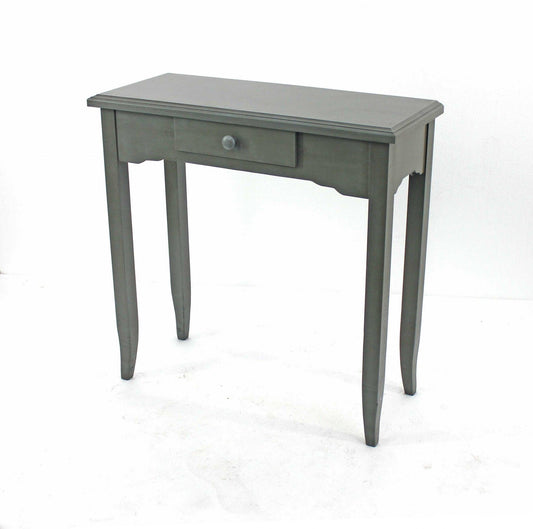 12 x 30 x 30 Gray 1 Drawer Minimalist - Console Table - AFS