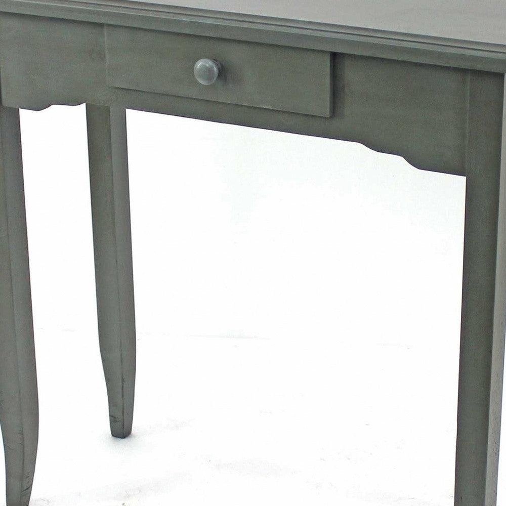 12 x 30 x 30 Gray 1 Drawer Minimalist - Console Table - AFS