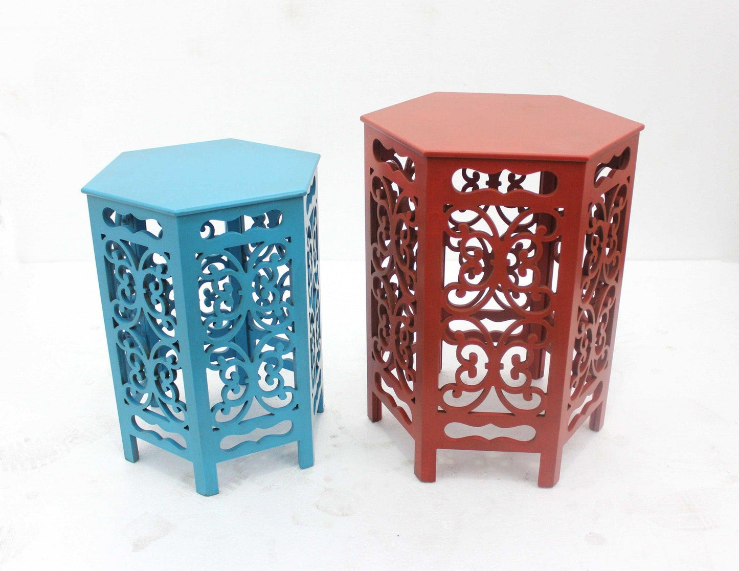 Multi-Color Traditional Style Tea Table Set - AFS