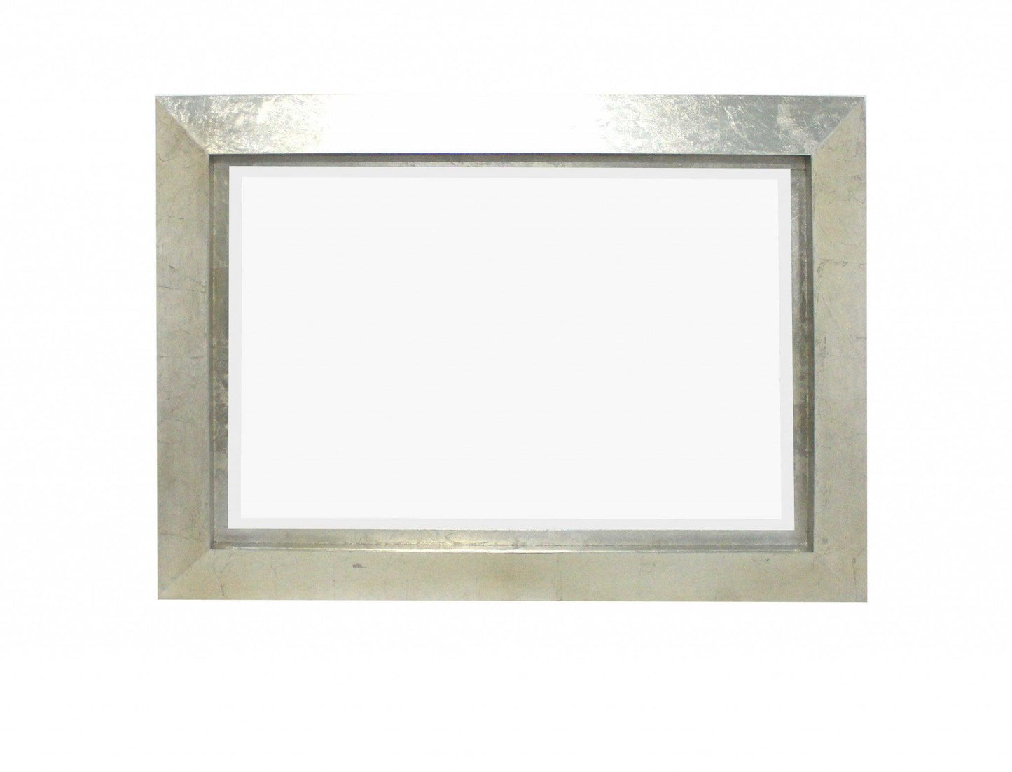 34 x 46 x 2.25 Silver Rectangular Cosmetic Mirror - AFS