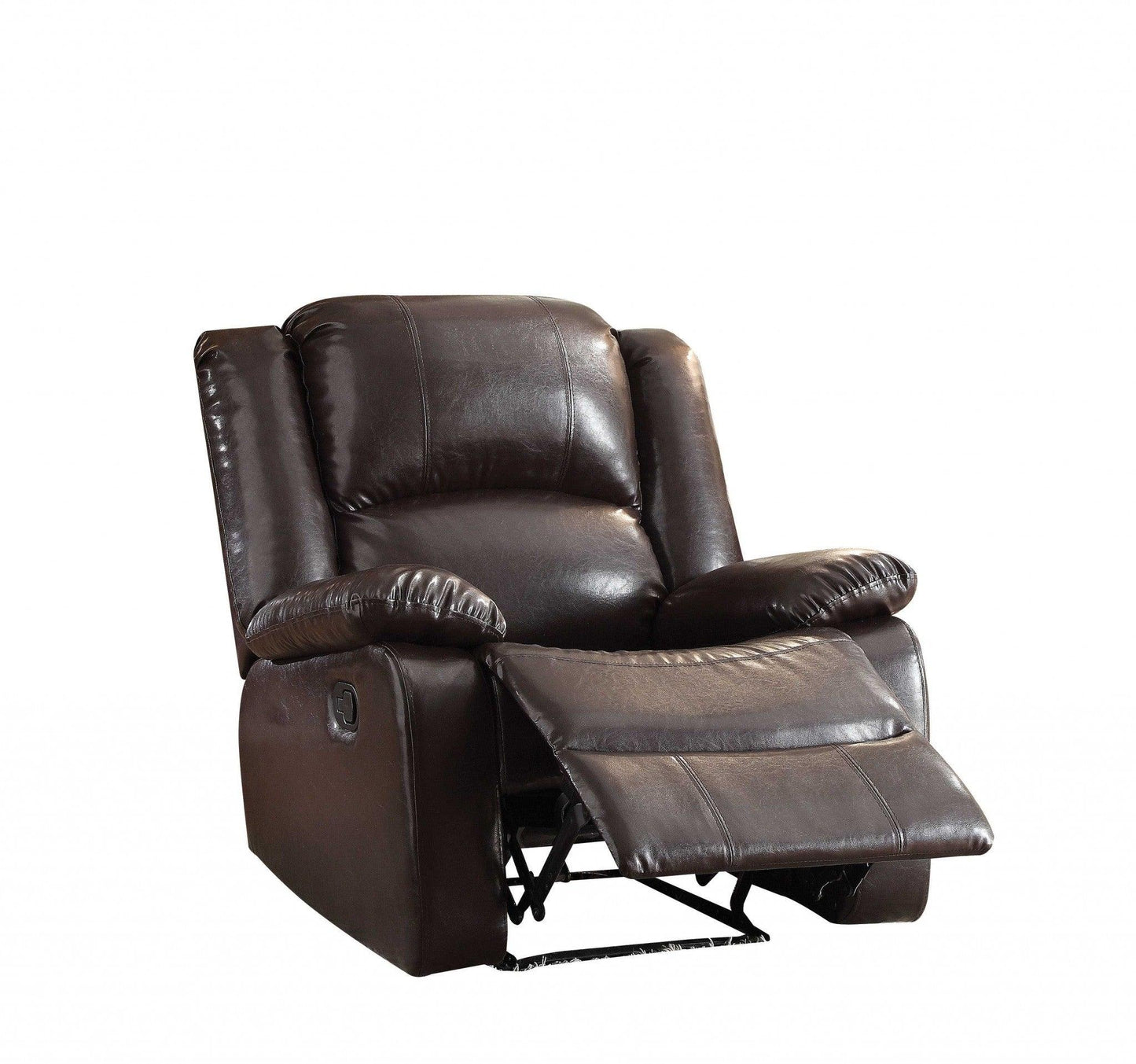 36" X 36" X 41" Espresso Pu Recliner - AFS