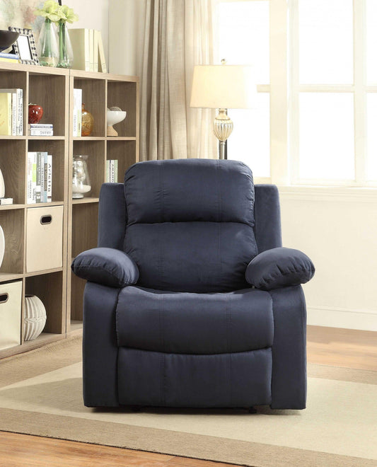 36" X 36" X 41" Brown Microfiber Recliner - AFS