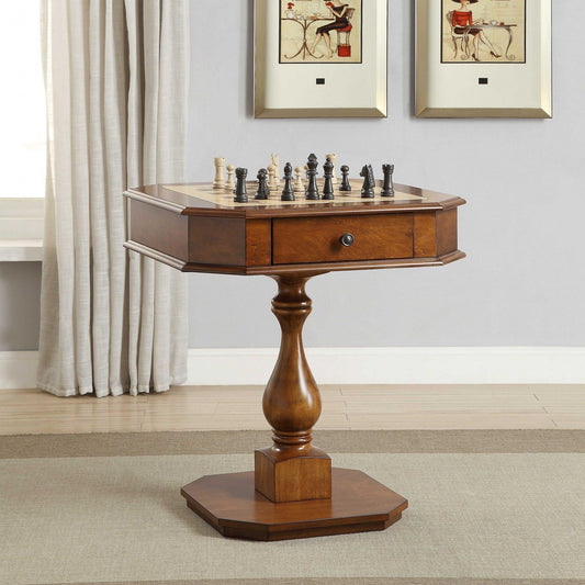 28" X 28" X 31" Cherry Mdf Game Table - AFS