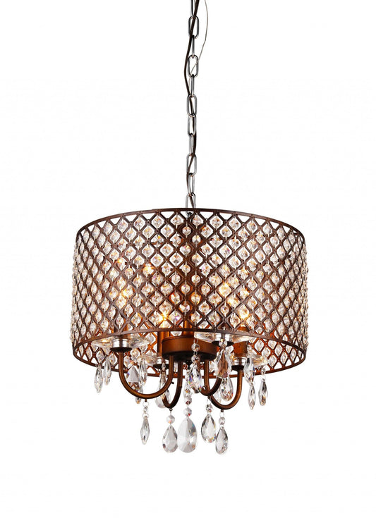 Alexia Antique Bronze Chandelier - AFS