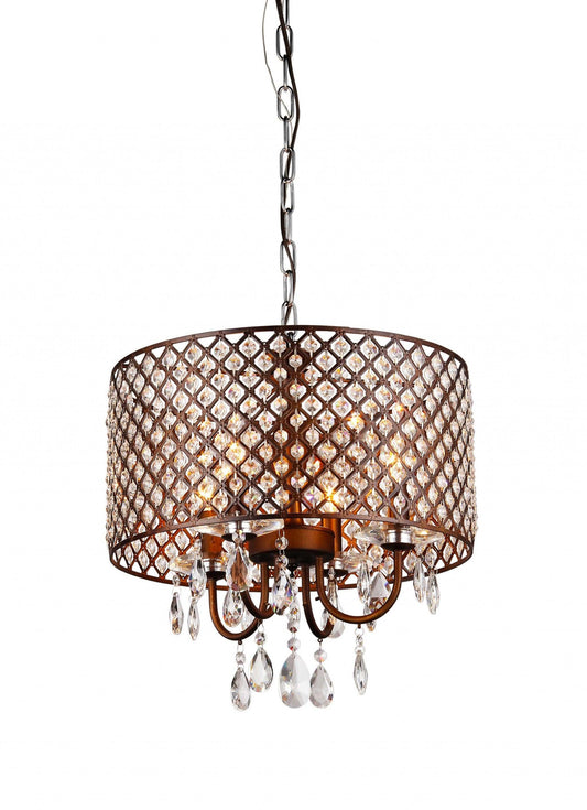 Alexia Antique Bronze Chandelier - AFS