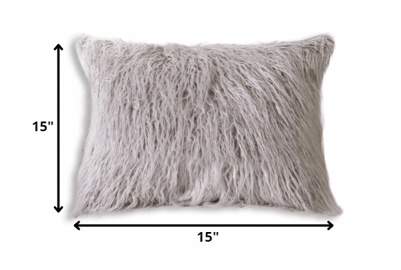 Natural Sheepskin White Square Super Soft Chair Pad - AFS