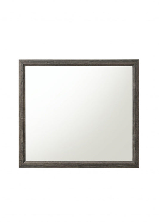 35" Rectangle Wall Mounted Accent Mirror - AFS