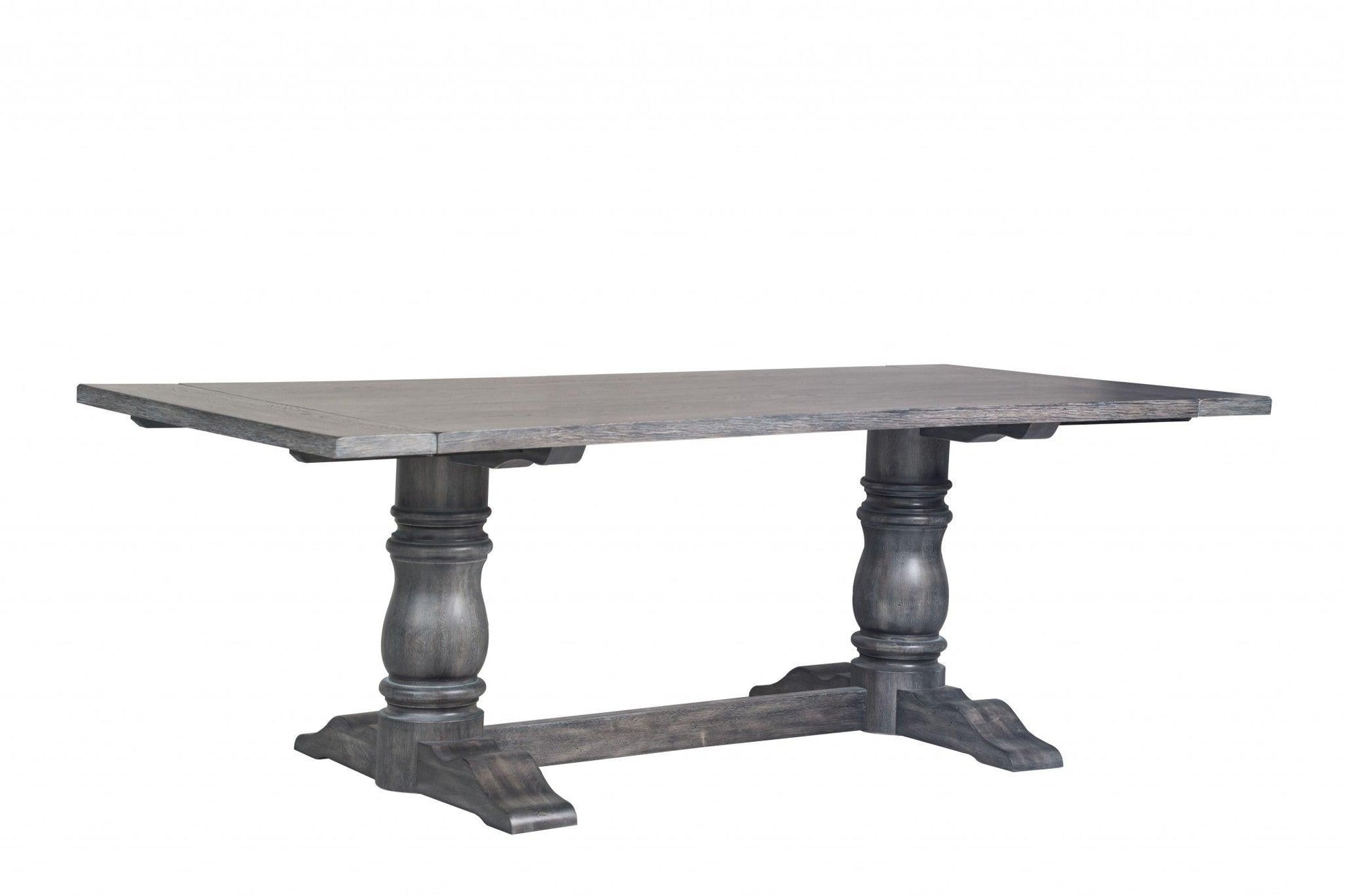 88" X 40" X 30" Weathered Gray Dining Table - AFS