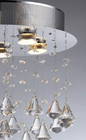 Cerda 5-light Crystal Chandelier - AFS