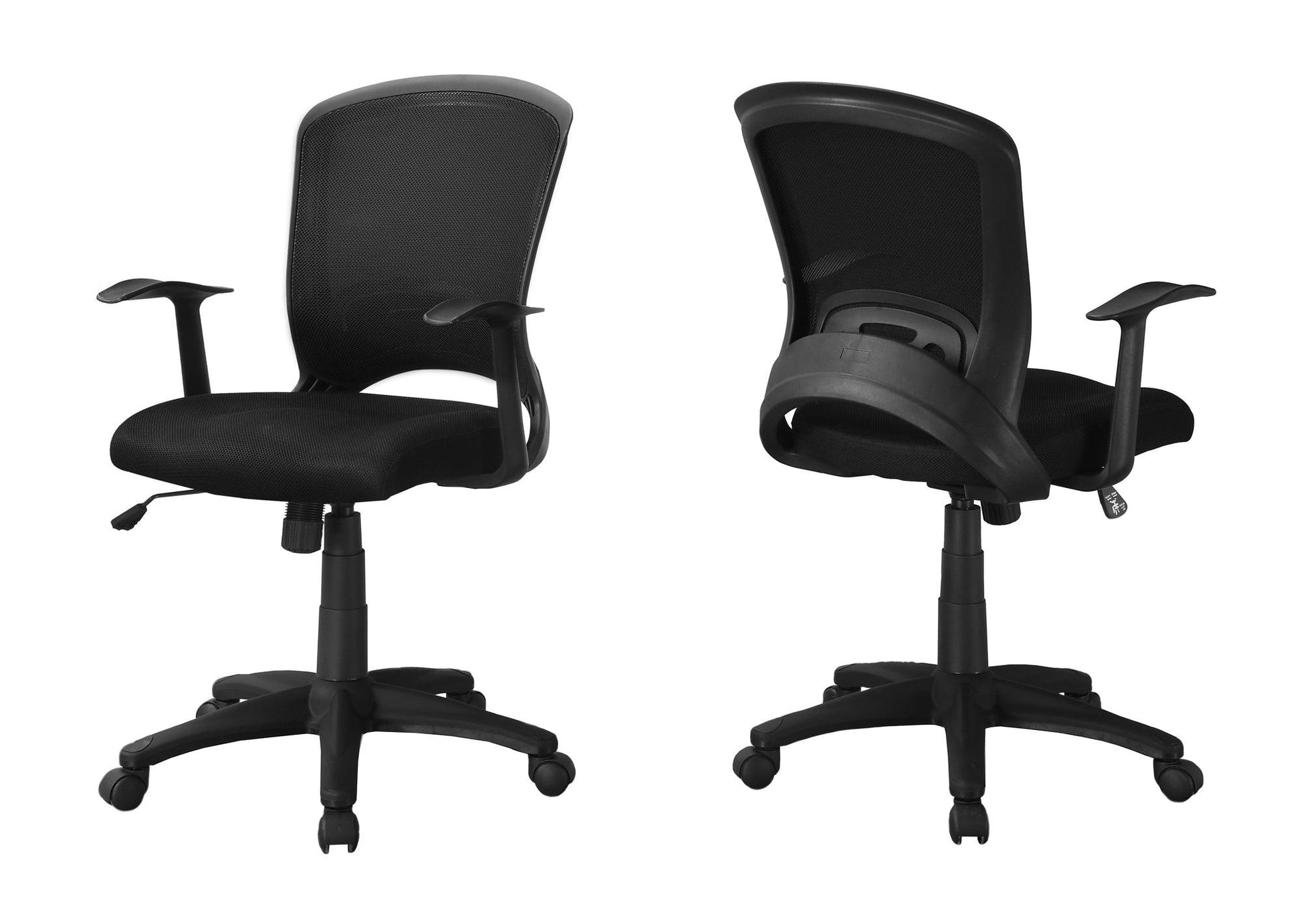 35.5" Foam MDF Polypropylene and Metal Multi Position Office Chair - AFS