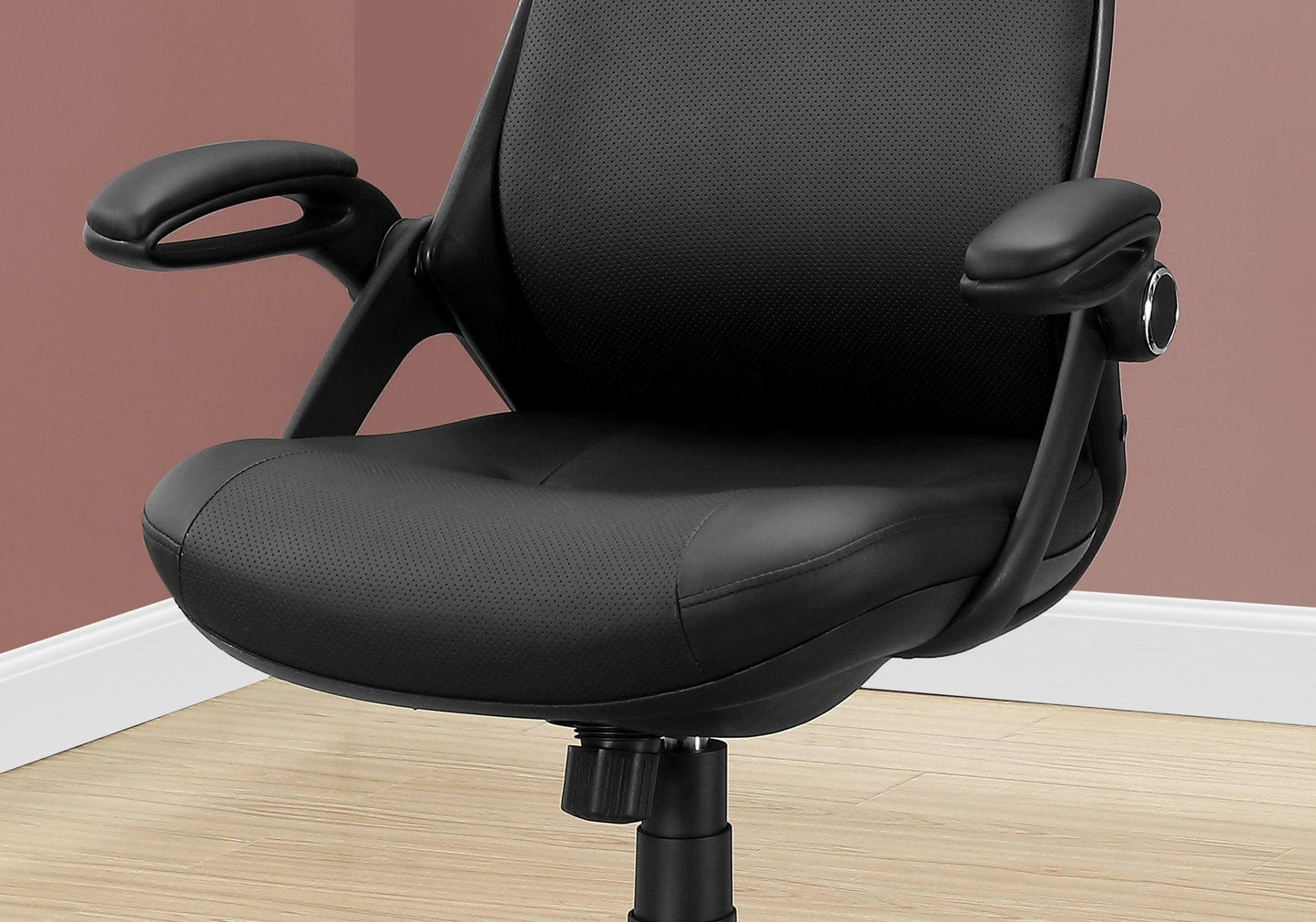 23.75" x 28" x 93.75" Black Foam Metal Nylon Multi Position Office Chair - AFS