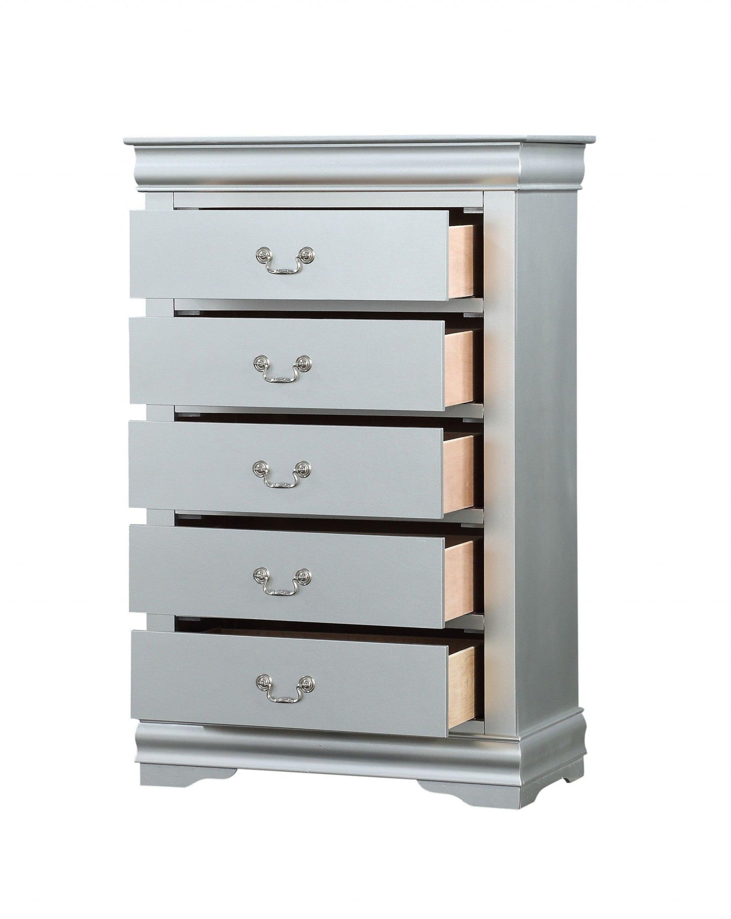 18" X 32" X 48" Platinum Wood Chest - AFS