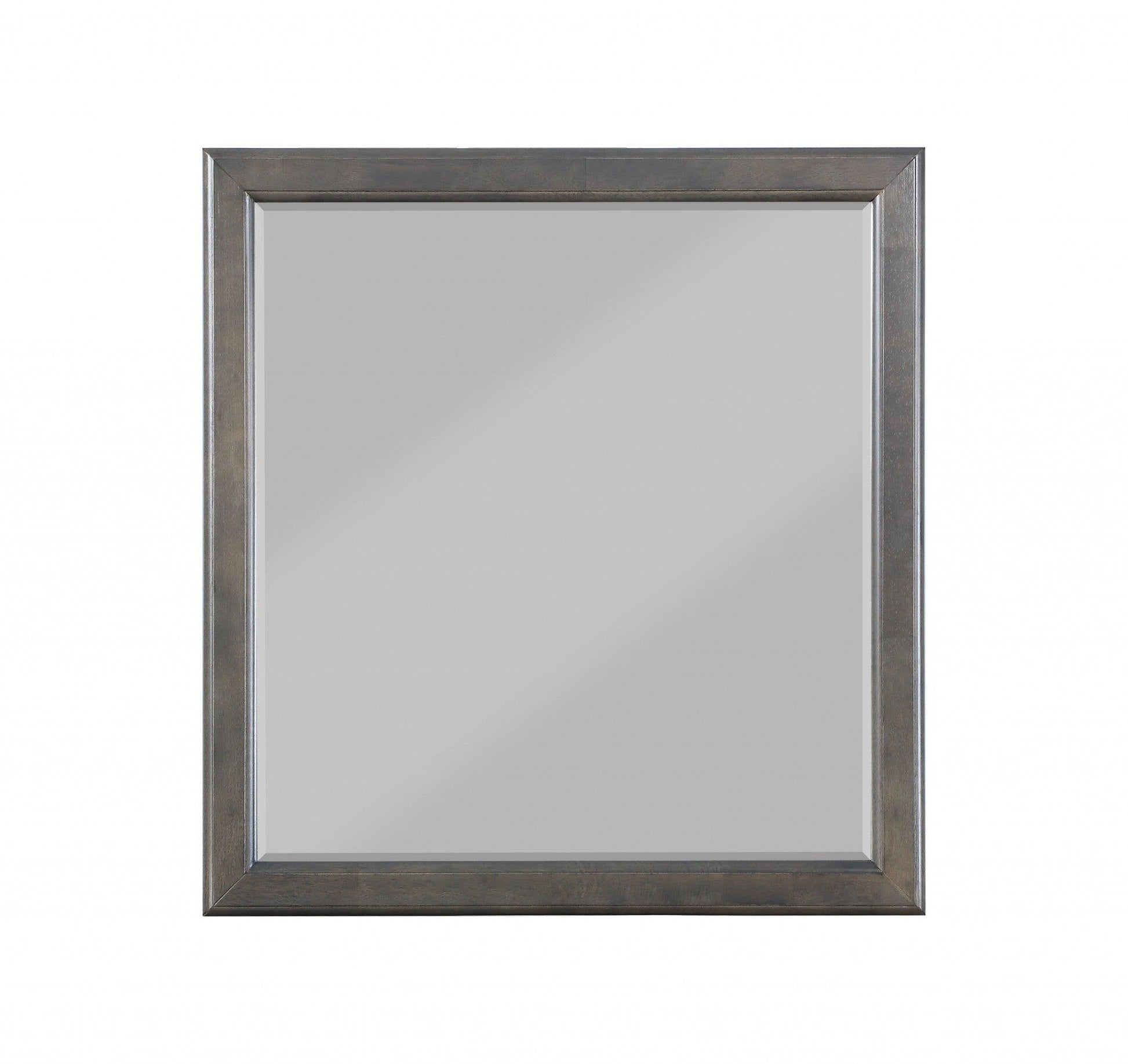 38" Rectangle Wall Mounted Accent Mirror - AFS