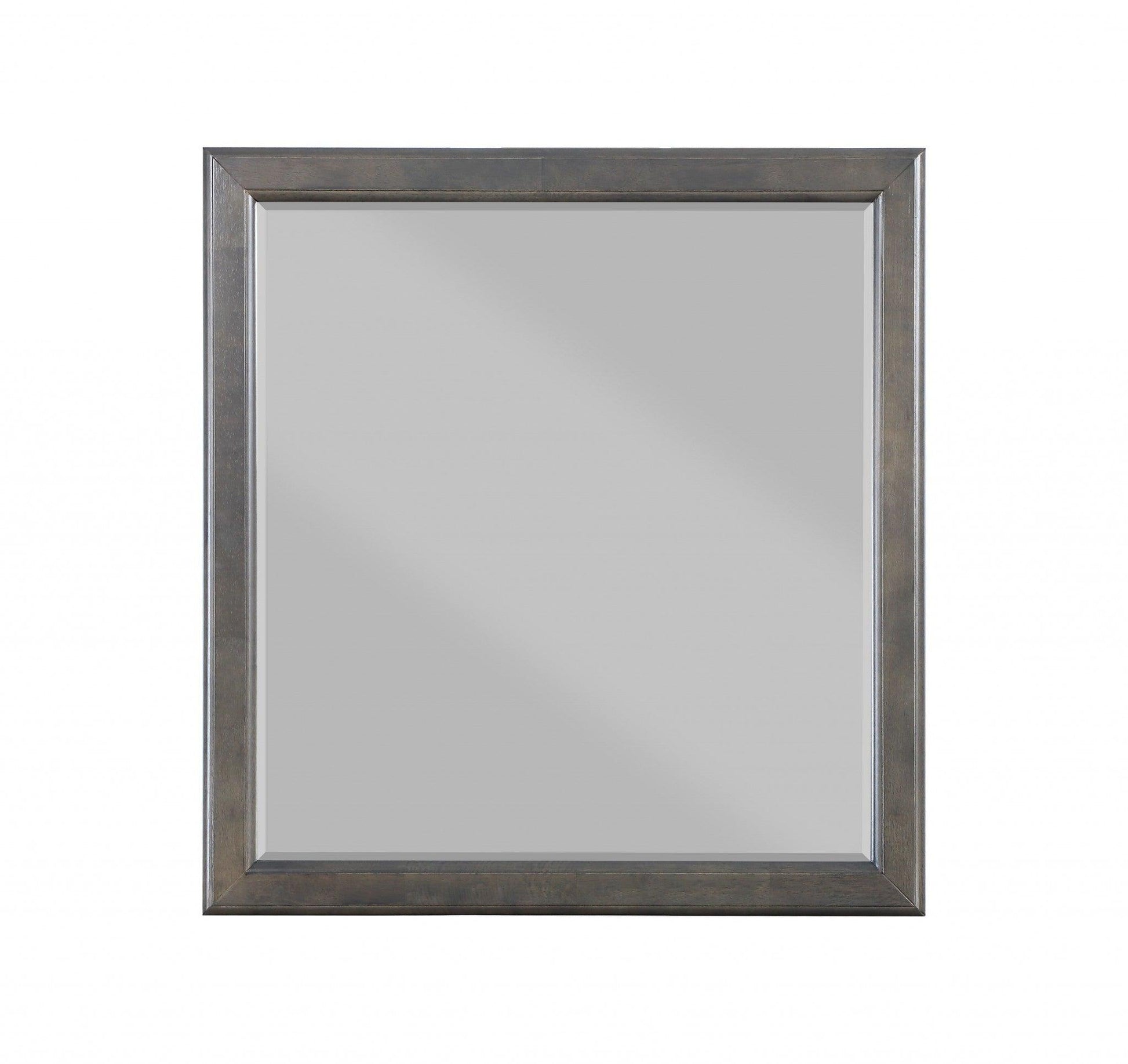 38" Rectangle Wall Mounted Accent Mirror - AFS