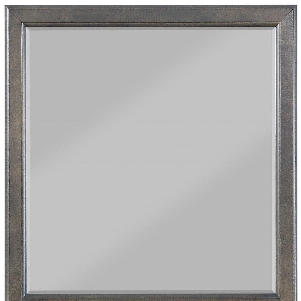 38" Rectangle Wall Mounted Accent Mirror - AFS