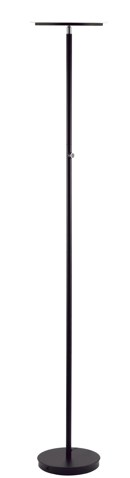 Black Metal LED Touch Floor Lamp - AFS