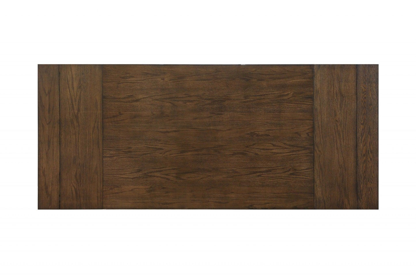 42" X 96" X 30" Dark Oak Wood Dining Table - AFS