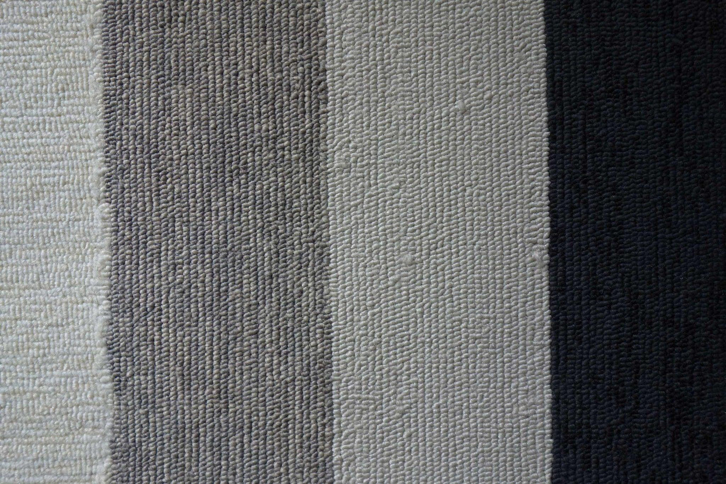 7'x10' Charcoal Grey Hand Hooked UV Treated Bordered Indoor Outdoor Area Rug - AFS