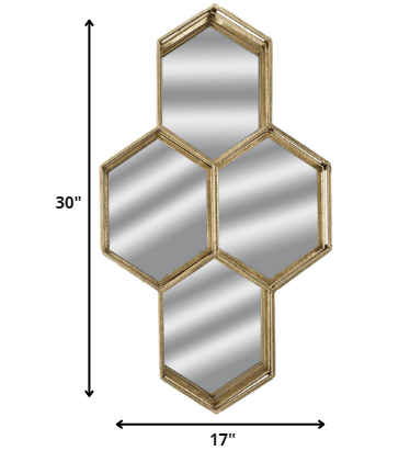 17" X 30" X 4" Quad Mirror - AFS