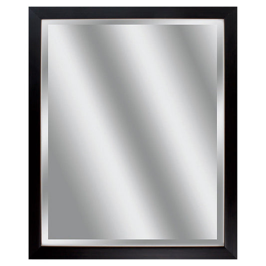 26" X 32" Woodtoned Frame Beveled Mirror - AFS