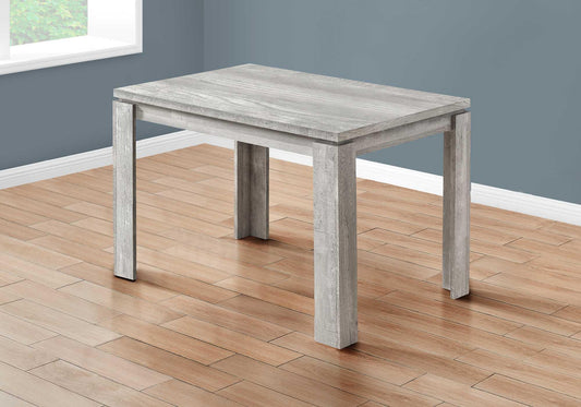 48" X 32" X 30.5 " Grey Reclaimed Wood-Look Dining Table - AFS