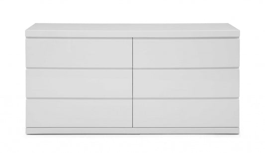 63 X 20 X 30 White Double Dresser - AFS