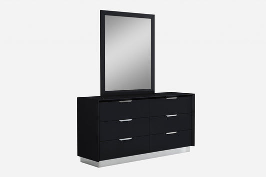 63 X 19 X 32 Gray Double Dresser - AFS