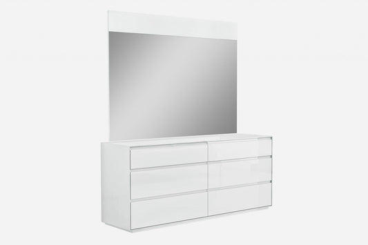 70 X 19 X 31 White Double Dresser Extension - AFS