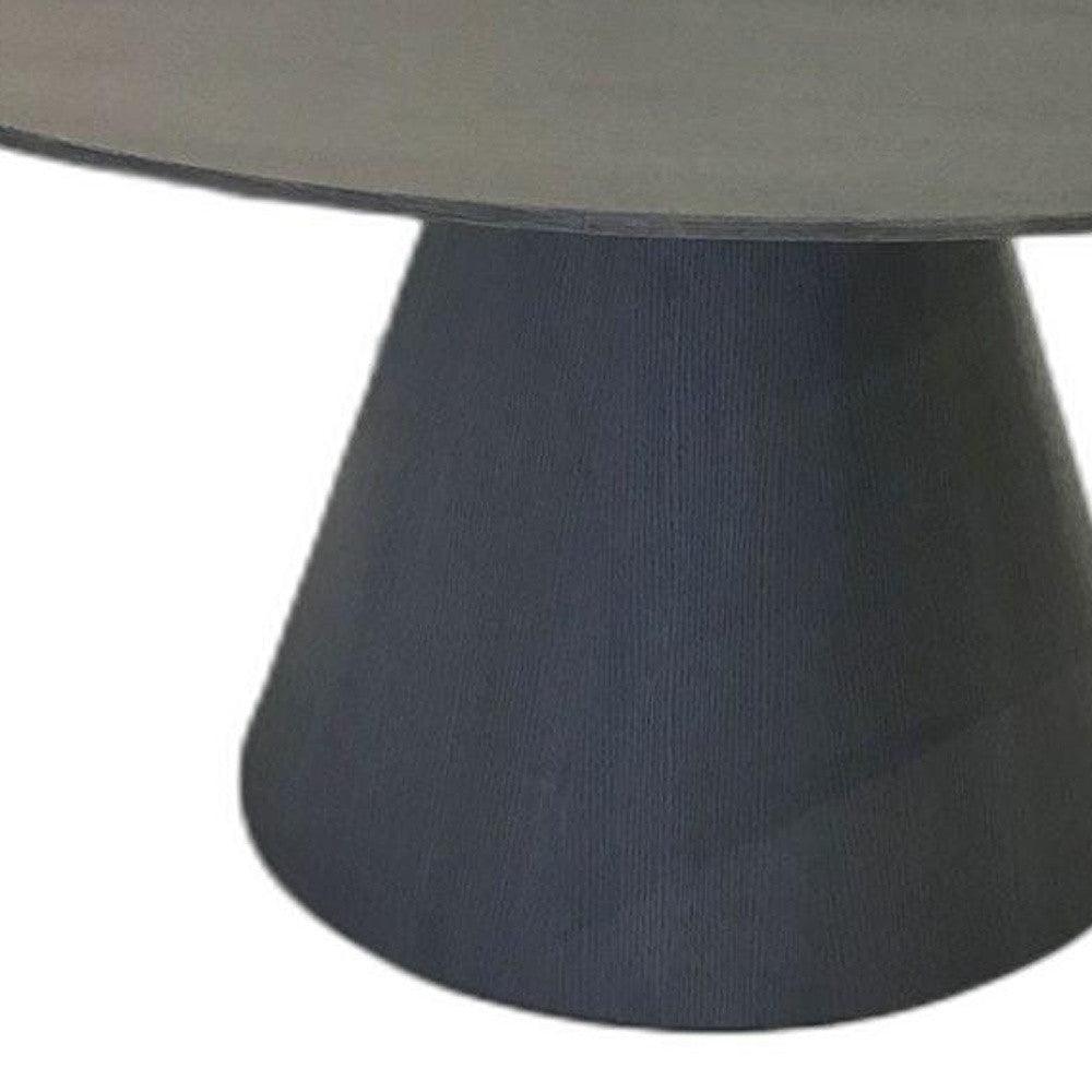 59 X 59 X 30 Grey Veneer Dining Table - AFS