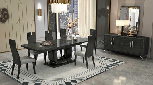 79 X 43 X 30 Gray Dining Table - AFS