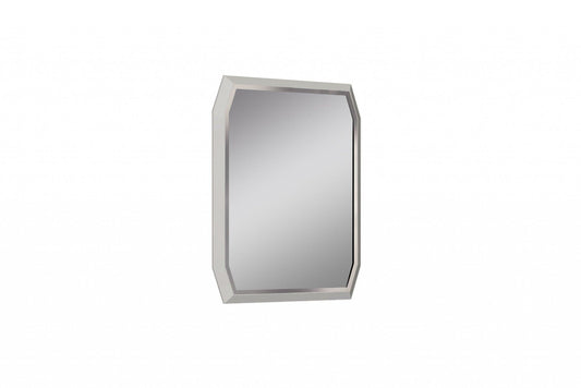 37 X 2.2 X 49 Taupe Glass Mirror - AFS