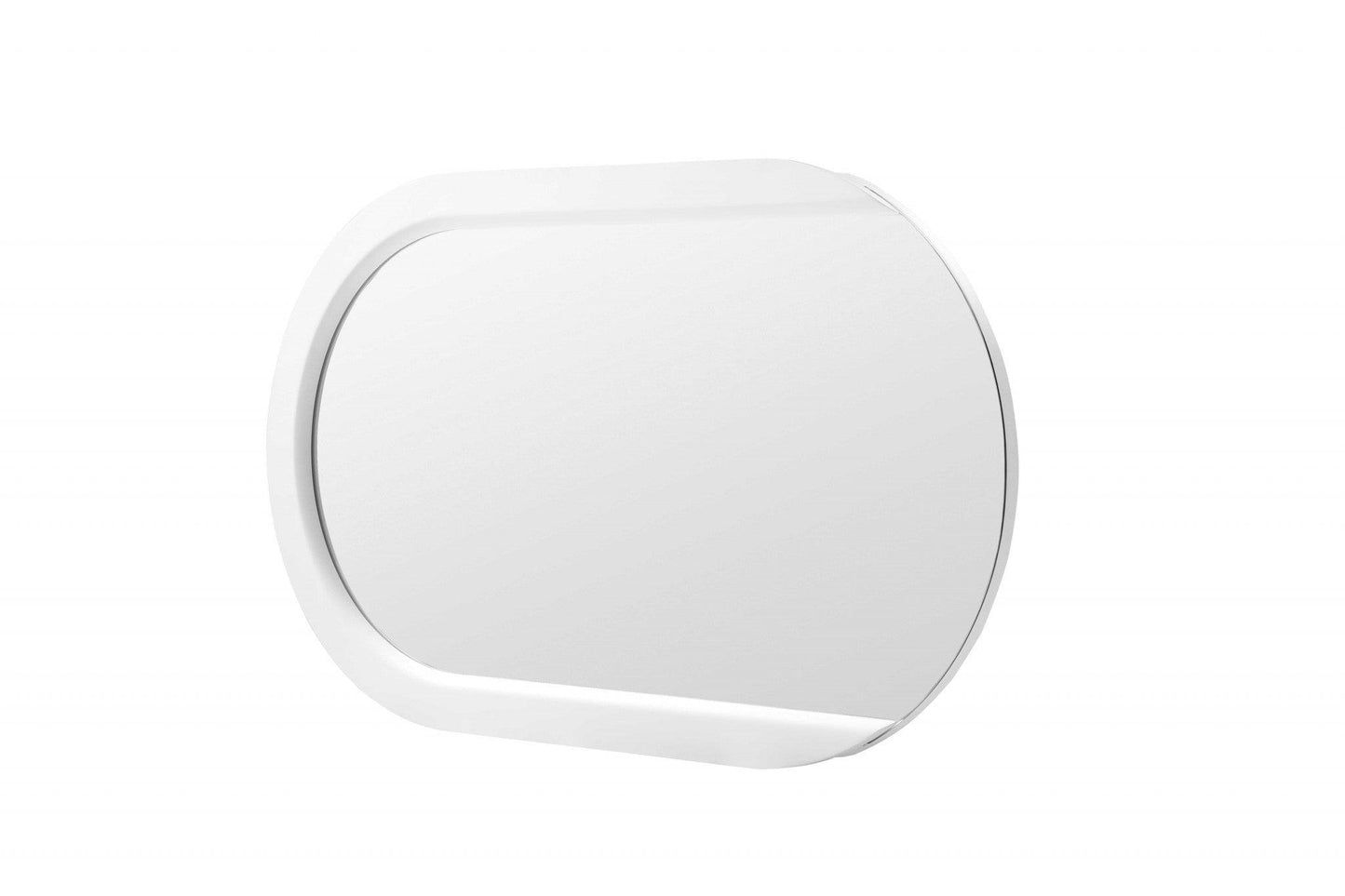 53 X 31 X 2 White Stainless Steel Mirror - AFS