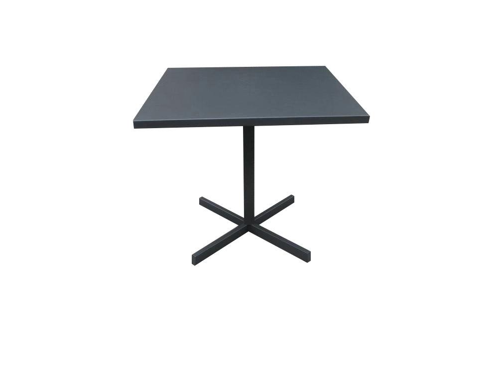 32 X 32 X 29 Grey Steel Dining Table - AFS