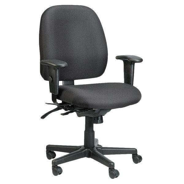 29.5" x 26" x 37" Navy Tilt Tension Control Fabric Chair - AFS