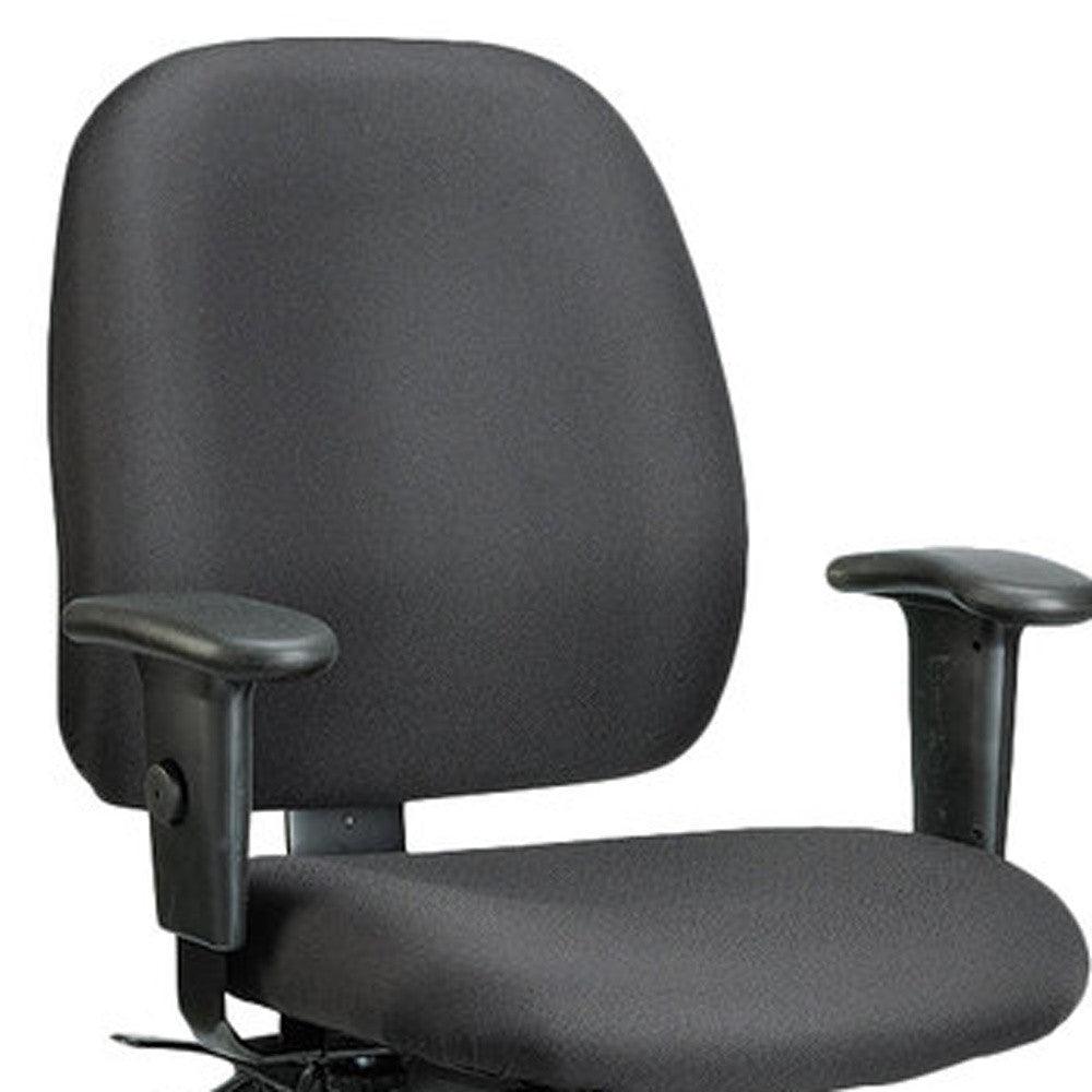 29.5" x 26" x 37" Navy Tilt Tension Control Fabric Chair - AFS