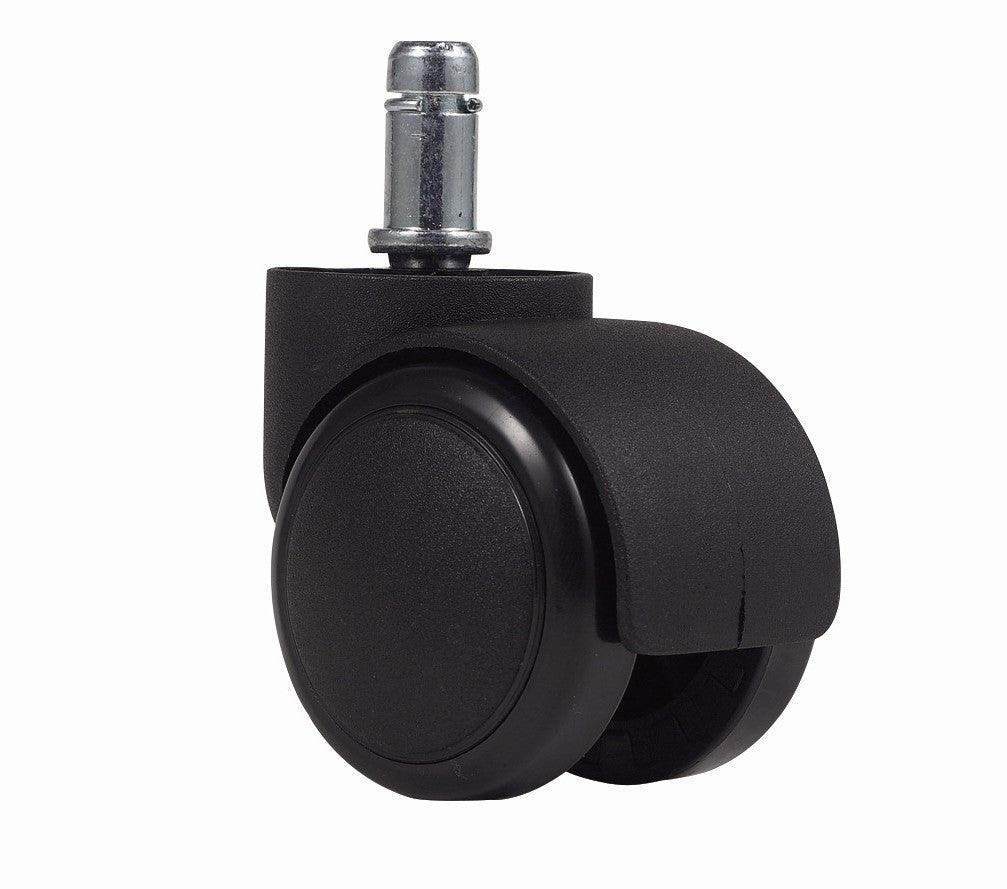 Black Soft Dual Wheel Casters Only - AFS