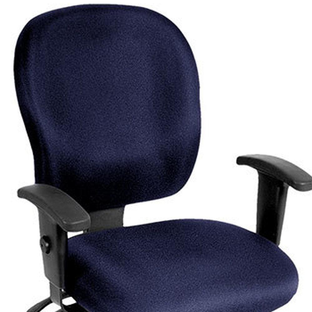 26" x 25" x 37" Navy Fabric Chair - AFS