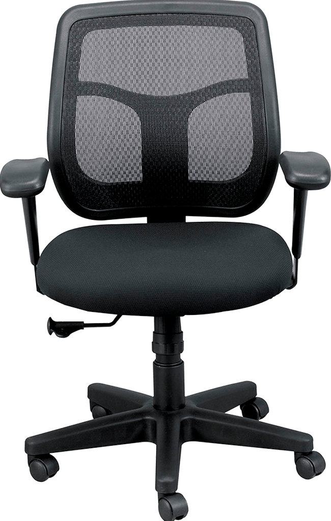 26" x 30" x 36" Black Mesh Fabric Chair - AFS