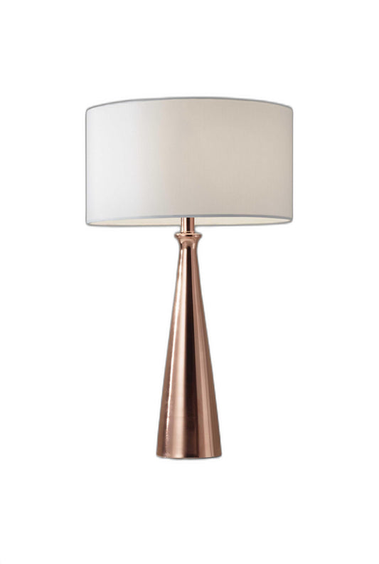 Black Metal Tapered Base Table Lamp - AFS