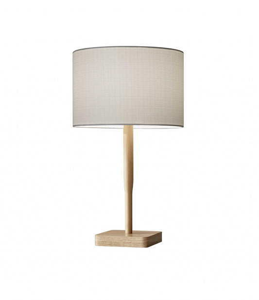 Cozy Cabin Natural Wood Table Lamp - AFS