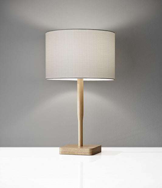 Cozy Cabin Natural Wood Table Lamp - AFS