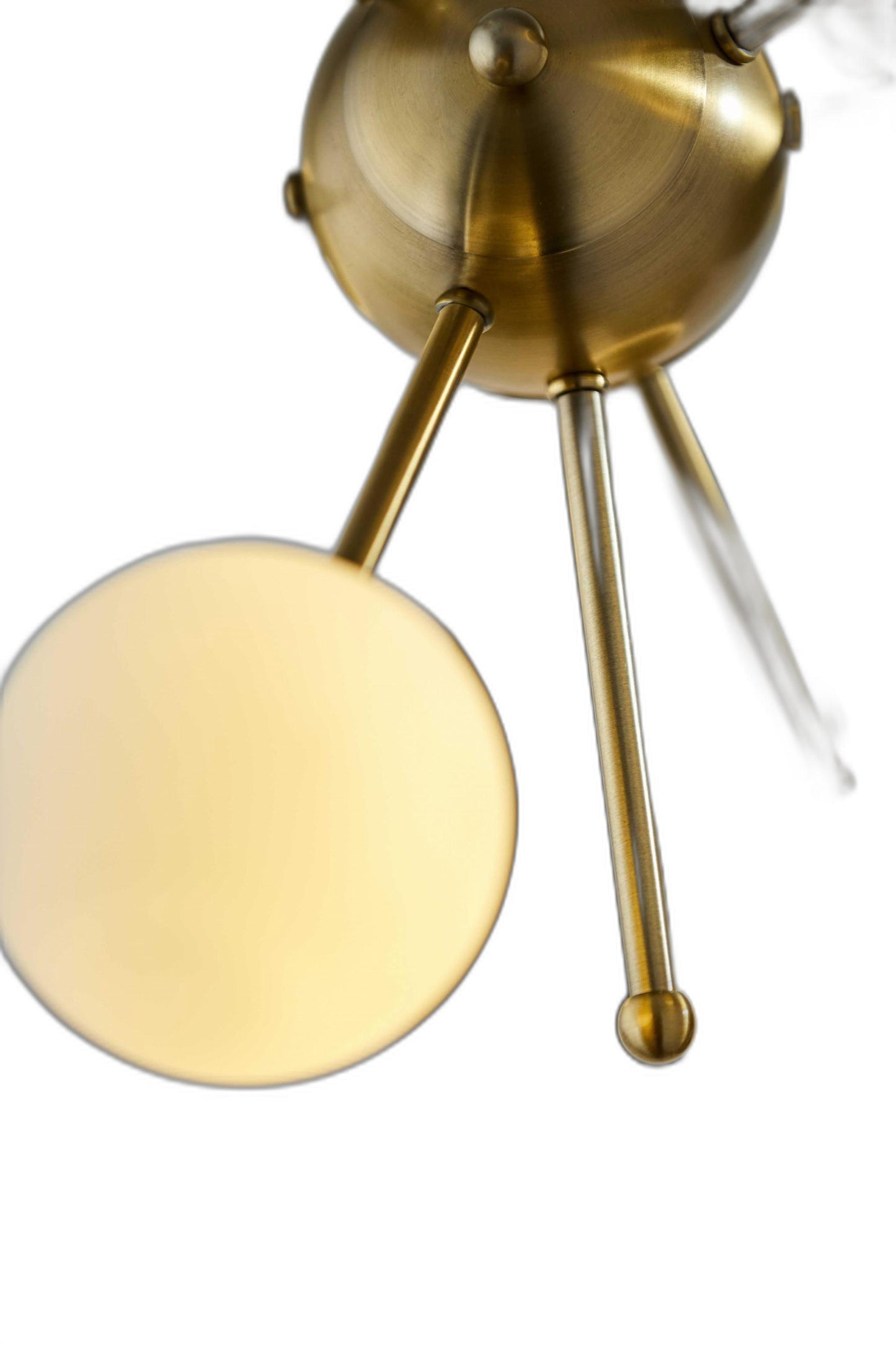 Orbital Sphere Brass LED Table Lamp - AFS