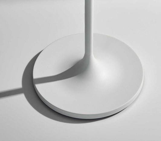 White on White Metal Floor Lamp - AFS