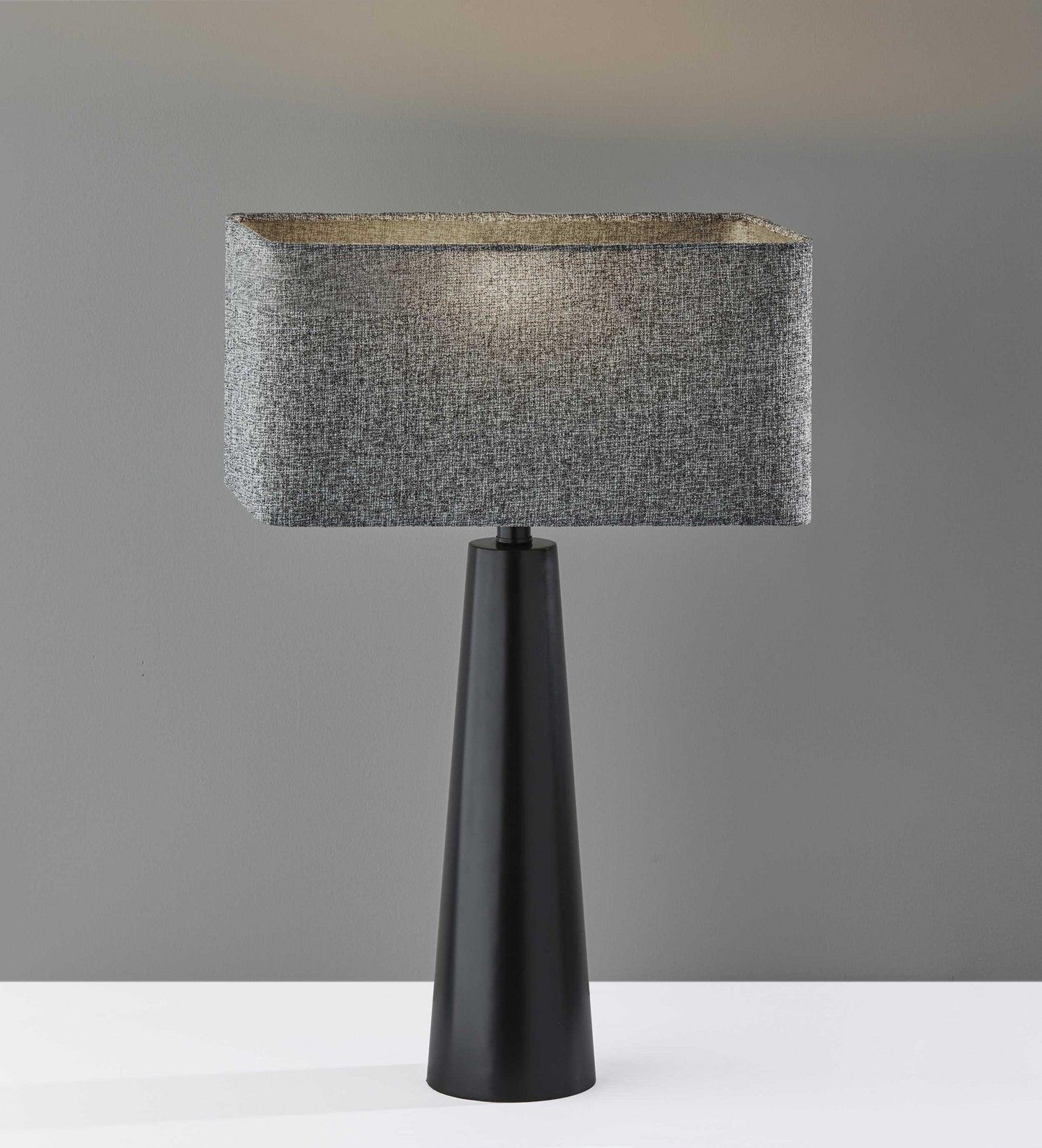 Urban Edge Black Metal Table Lamp - AFS