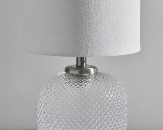 Bronze Metal Dotty Table Lamp with Night Light - AFS