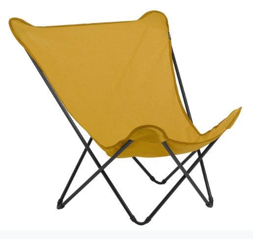 Modern Indoor Outdoor Red XL Folding Lounge Chair - AFS